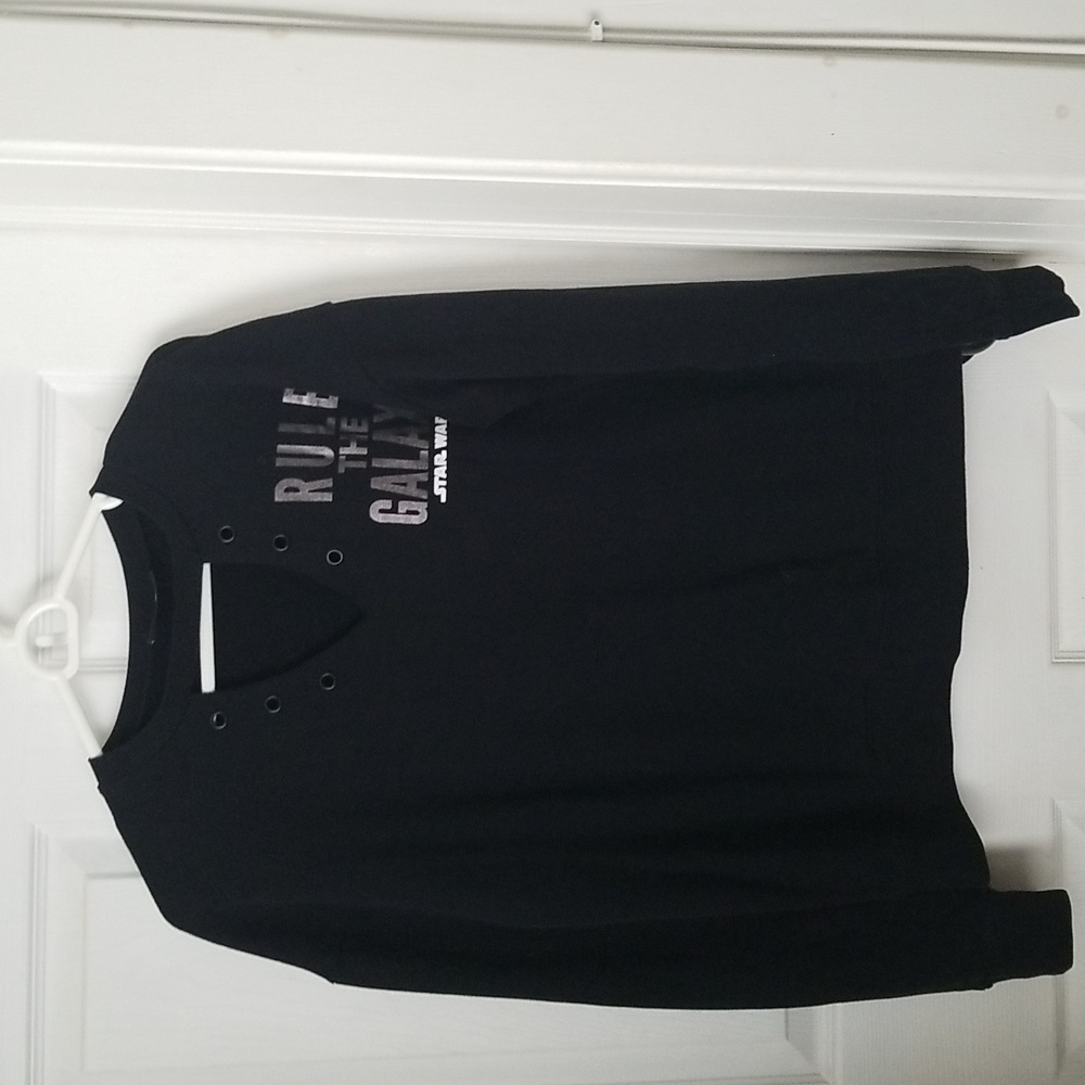 Black Star Wars Rule The Galaxy Top Large